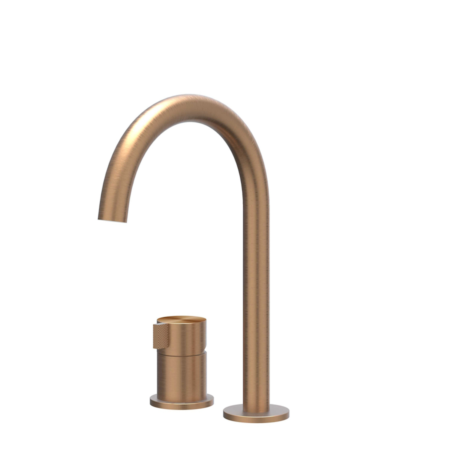 Wastafelkraan IVY Tribe Coldstart 2-gats RVS316 Geborsteld Mat Koper PVD IVY