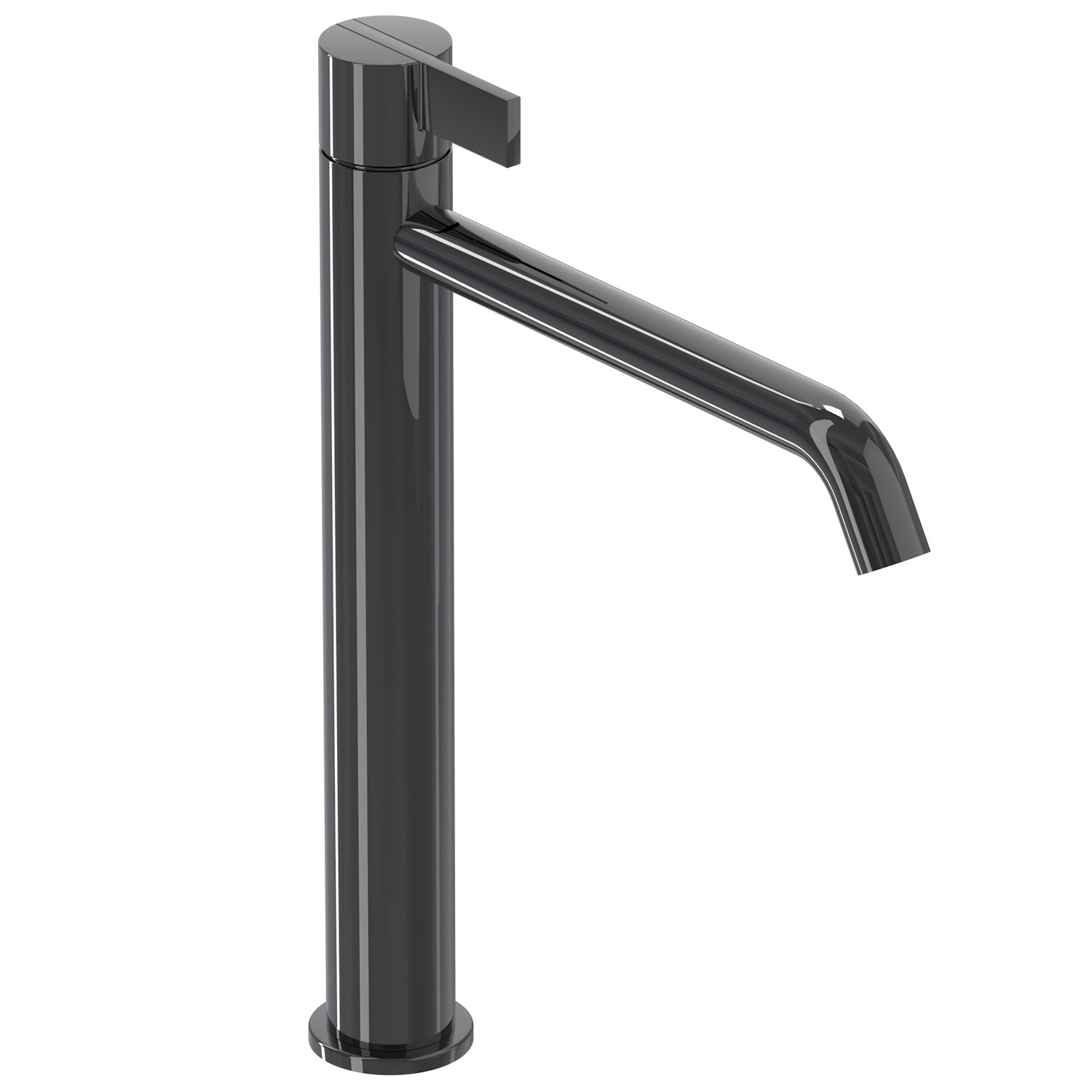Wastafelkraan IVY Pact Model L Coldstart Zwart Chroom PVD IVY