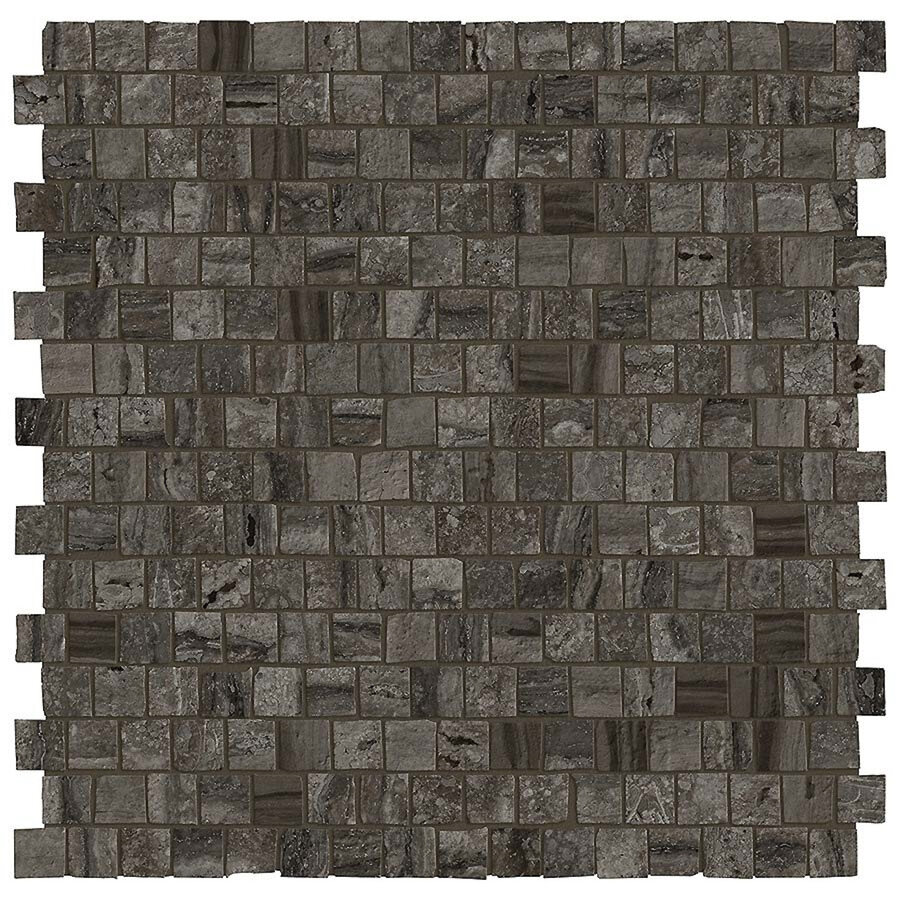 Mozaiek Kronos Nativa Mattoncino 30x30 cm Lapillo Grijs (Prijs per Doos)