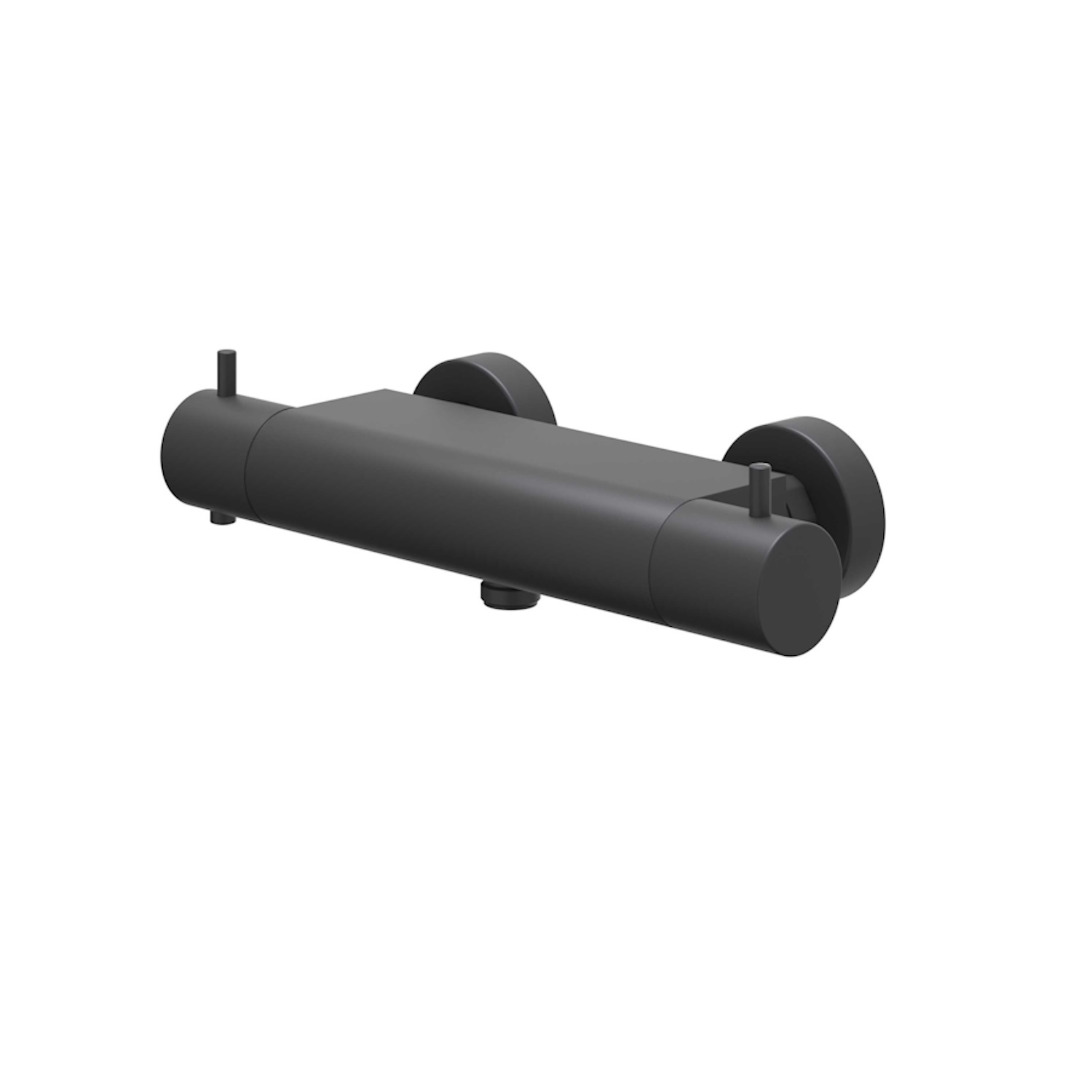 Douchethermostaatkraan IVY Bond Opbouw Cooltouch Mat Zwart PED IVY