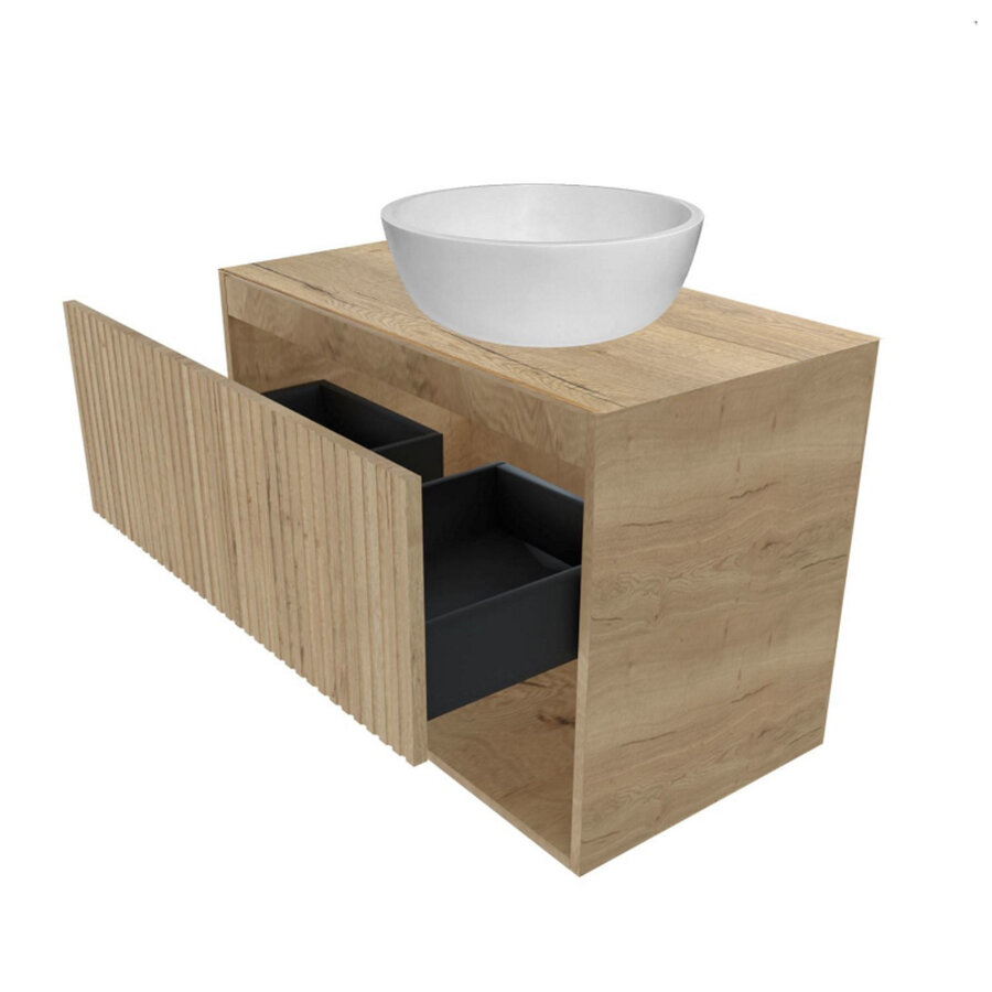 Best-Design "Rigatti-100-Halifax-Greeploos" Meubel Onderkast 100 cm