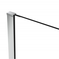 Muurprofiel Van Rijn 3.2-1.5x200 cm Chroom