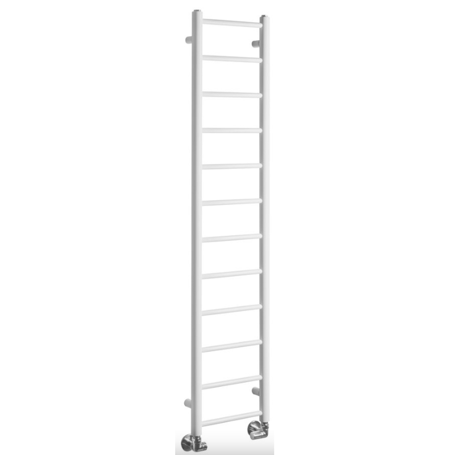 Handdoekradiator Sapho Dina Recht 30x138 cm Mat Wit Sapho