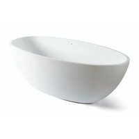 Vrijstaand Bad Luca Sanitair Primo Acryl 170x80x58 cm Incl. Afvoerset Glans Wit