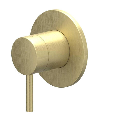 Afbouwdeel IVY Bond 2-Weg Stop-Omstel Geborsteld Mat Goud PVD 