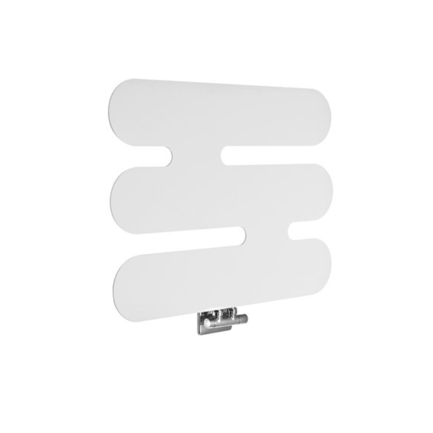 Designradiator Sapho Evolla 79x59,2 cm Mat Wit Sapho