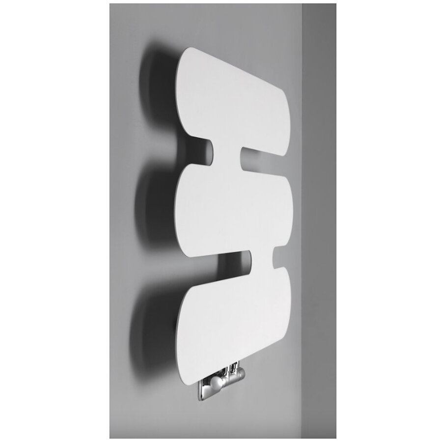 Designradiator Sapho Evolla 79x59,2 cm Mat Wit