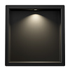 Wiesbaden Inbouwnis Wiesbaden Demis 30x30x7cm Met Led Mat Zwart