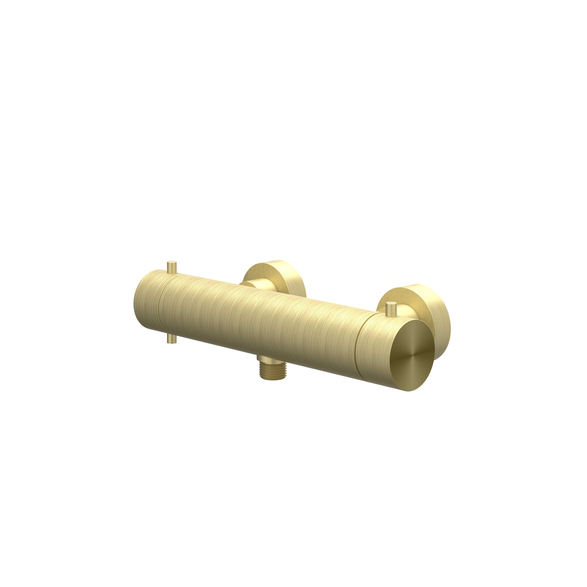 Douchethermostaatkraan IVY Concord Opbouw Cooltouch RVS316 Geborsteld Mat Goud PVD IVY