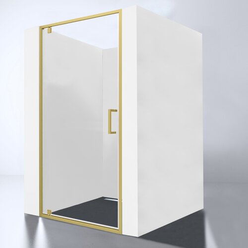 Nisdeur Best Design Nancy 90x200 cm Nano Glas 8 mm Mat Goud 