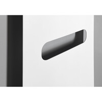 Designradiator Sapho Tabella Open 59x149 cm Mat Wit