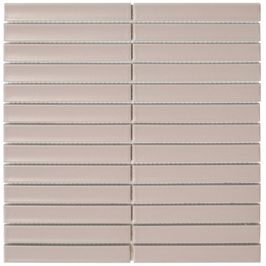 Mozaïek Sevilla Kit-Kat 29.6x29.9 cm Geglazuurd Porselein, Mat Vintage Pink (Prijs per 0.89 M2)