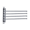 Best Design NIET MEER LEVERBAAR Best-Design "Prola-4" Handdoekhouder 4-Lids