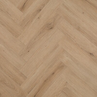 Vloertegel Bobeau Mantaro 12.5 x 62.5 cm 6.5 mm PVC Houtlook Mat Beige (Prijs per M2)