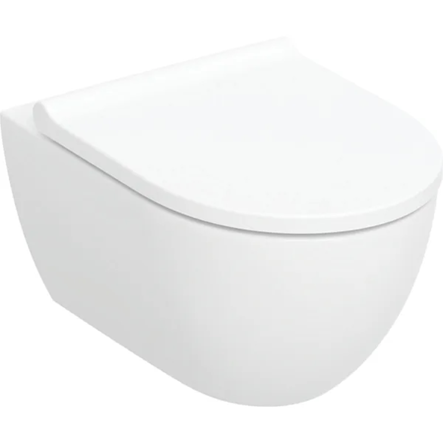 Geberit Wandcloset Renova Pack Diepspoel Gesloten Vorm Rimfree Met Zitting KeraTect Wit