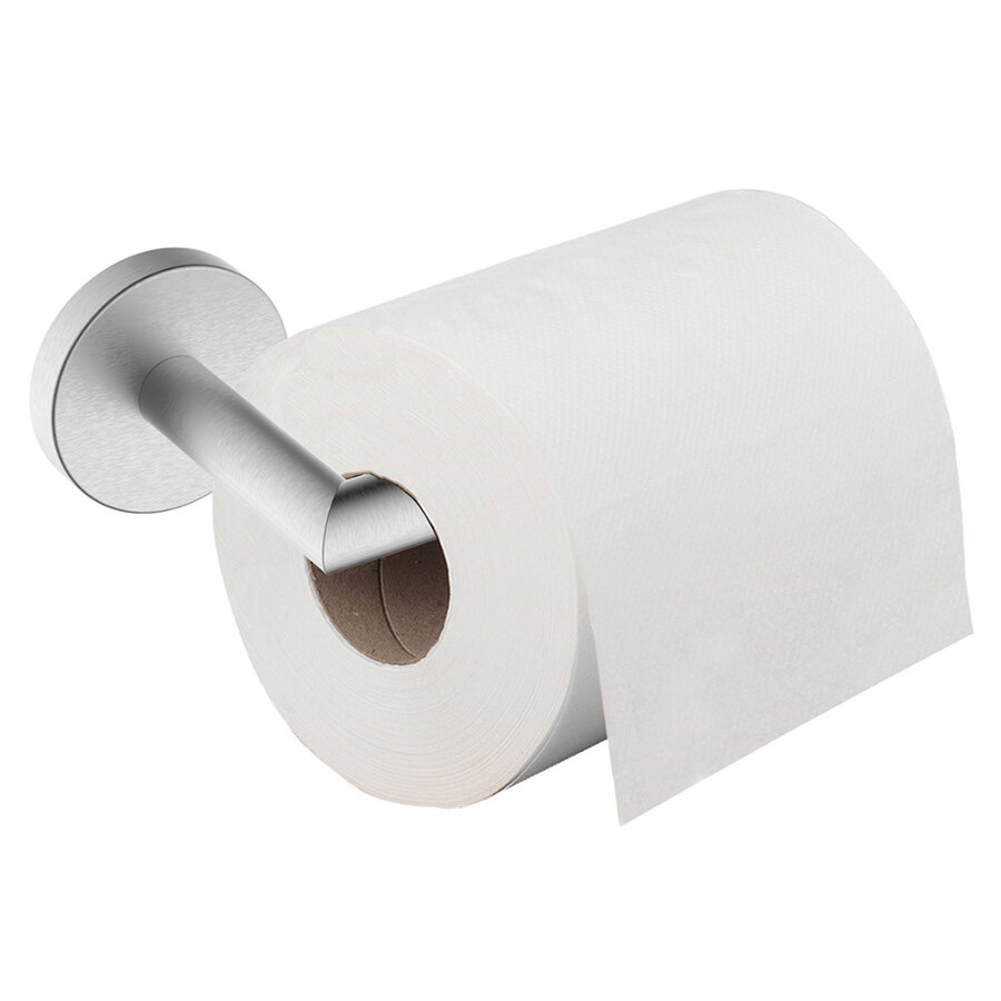 Toiletrolhouder BWS Antonia Met Vaste Arm RVS Geborsteld