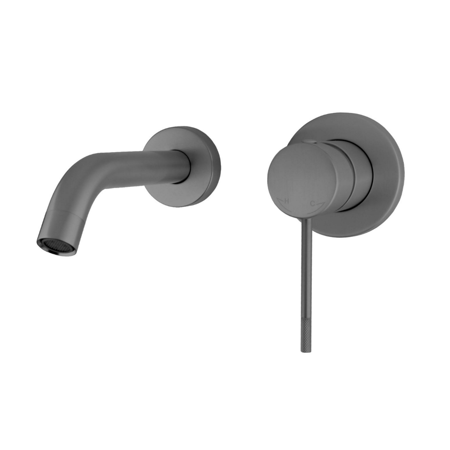 Best Design Best-Design "Moya-Decorata" Inbouw-Wandmengkraan Uitl=20 cm Gunmetal