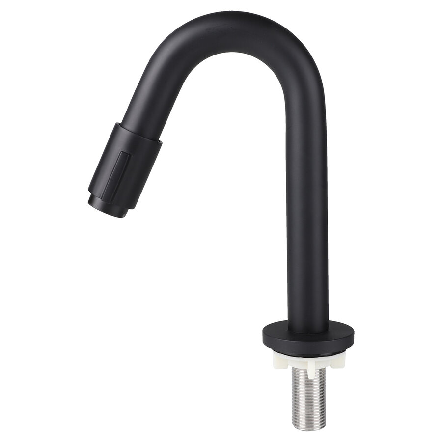 Koudwaterkraan Differnz Bow 19 cm Mat Zwart