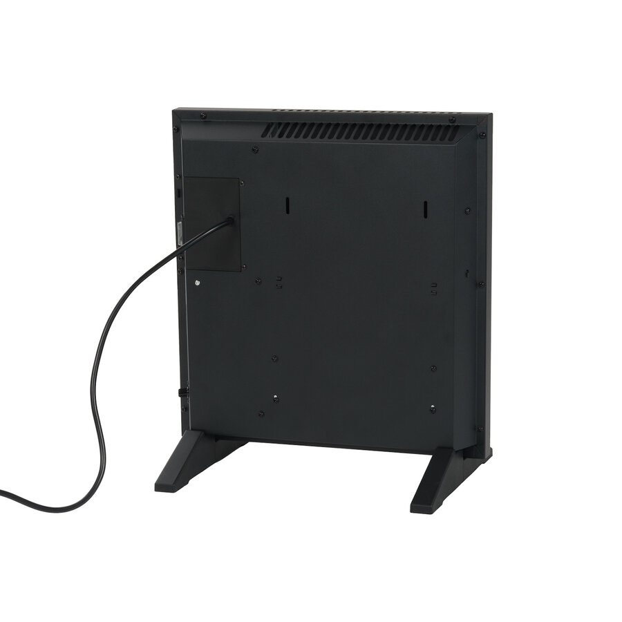 Convector Verwarming Eurom Sani Alutherm 400XS Voor in de Badkamer met Wi-Fi Zwart