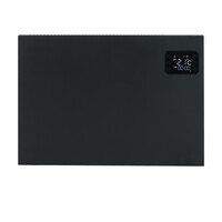 Convector Verwarming Eurom Sani Alutherm 800XS Voor in de Badkamer met Wi-Fi Zwart