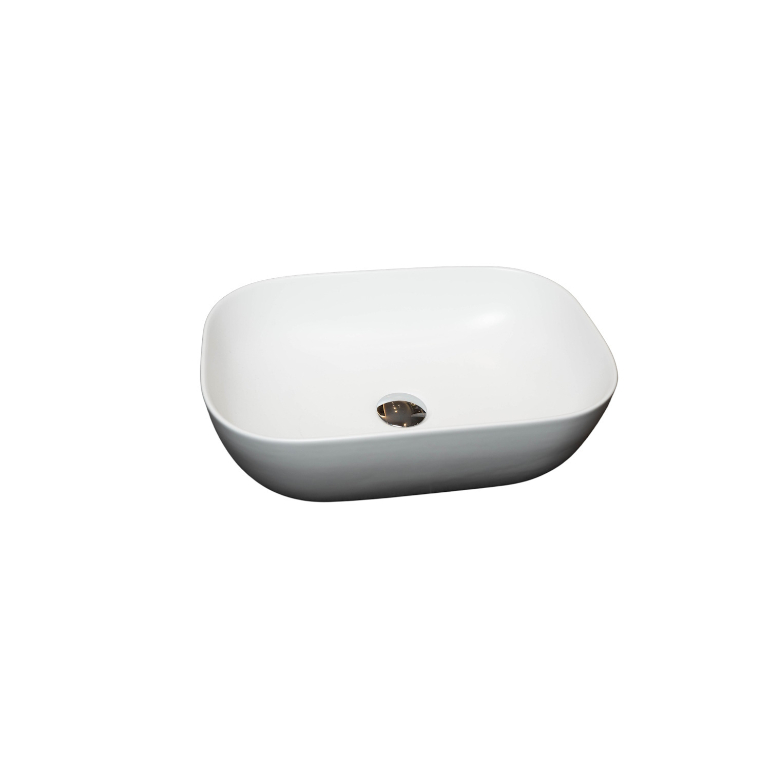Waskom Loutro Spiro M Rechthoek 45.5x32x13.5 cm Mat Wit Loutro