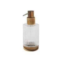 Zeeppomp Haceka Lijnen Mat Glas Acaciahout