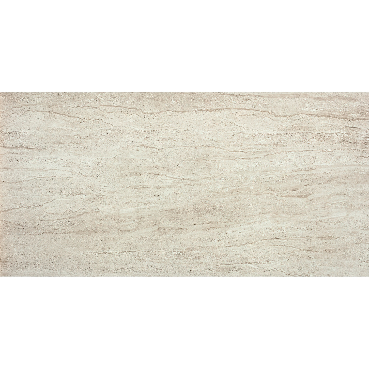 Vloertegel Serenissima Travertini Due 60x120 cm Glans Bianco Serenissima