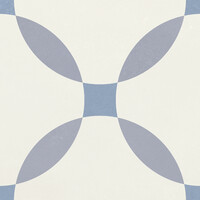 Vloer en Wandtegel Mykonos Hydrolic Calisson Blauw 20x20 Cm (Prijs per M2)