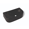 Luca Sanitair Fontein Luca Sanitair Ceramics 40x21,5x12 cm Keramiek Links Mat Zwart