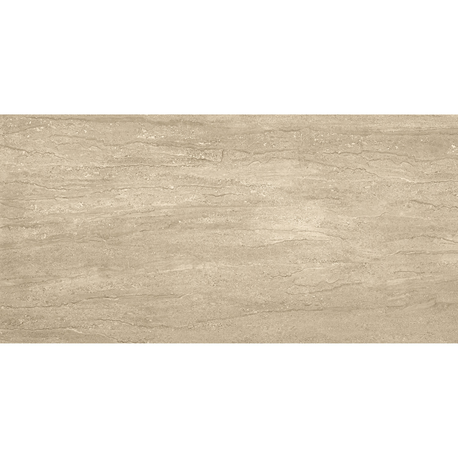 Vloertegel Serenissima Travertini Due 60x120 cm Glans Beige Serenissima