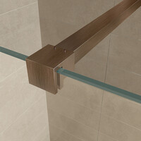 Profielset Met Stabilisatiestang BWS Smile 120cm Geborsteld Brons Koper