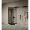 Boss & Wessing Inloopdouche BWS Elonpa Helder Glas 110x200 cm Zwart