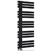 Designradiator Sapho Silvana Recht 50x123.6 cm 561W Mat Zwart