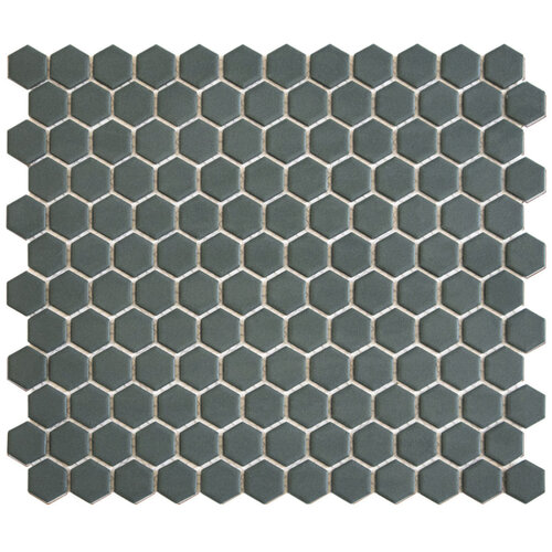 Mozaiek Tegel Hexagon 26x30 cm Camo Green Nature (Prijs per 0.78 M2) 