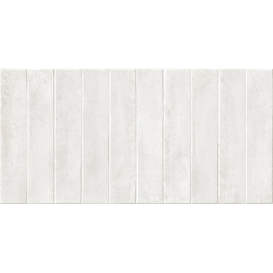 Wandtegel Colorker Nuance 29.5x59.5 cm 10.4mm Glans Wit (Prijs per M2)