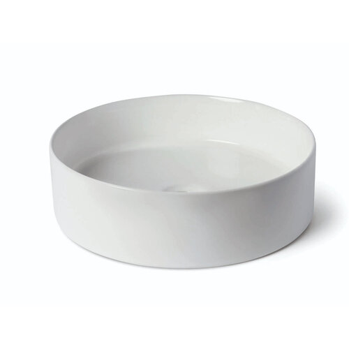 Waskom Luca Sanitair Ceramics Rond 39,4x39,4x11,5 Keramiek Glans Wit 