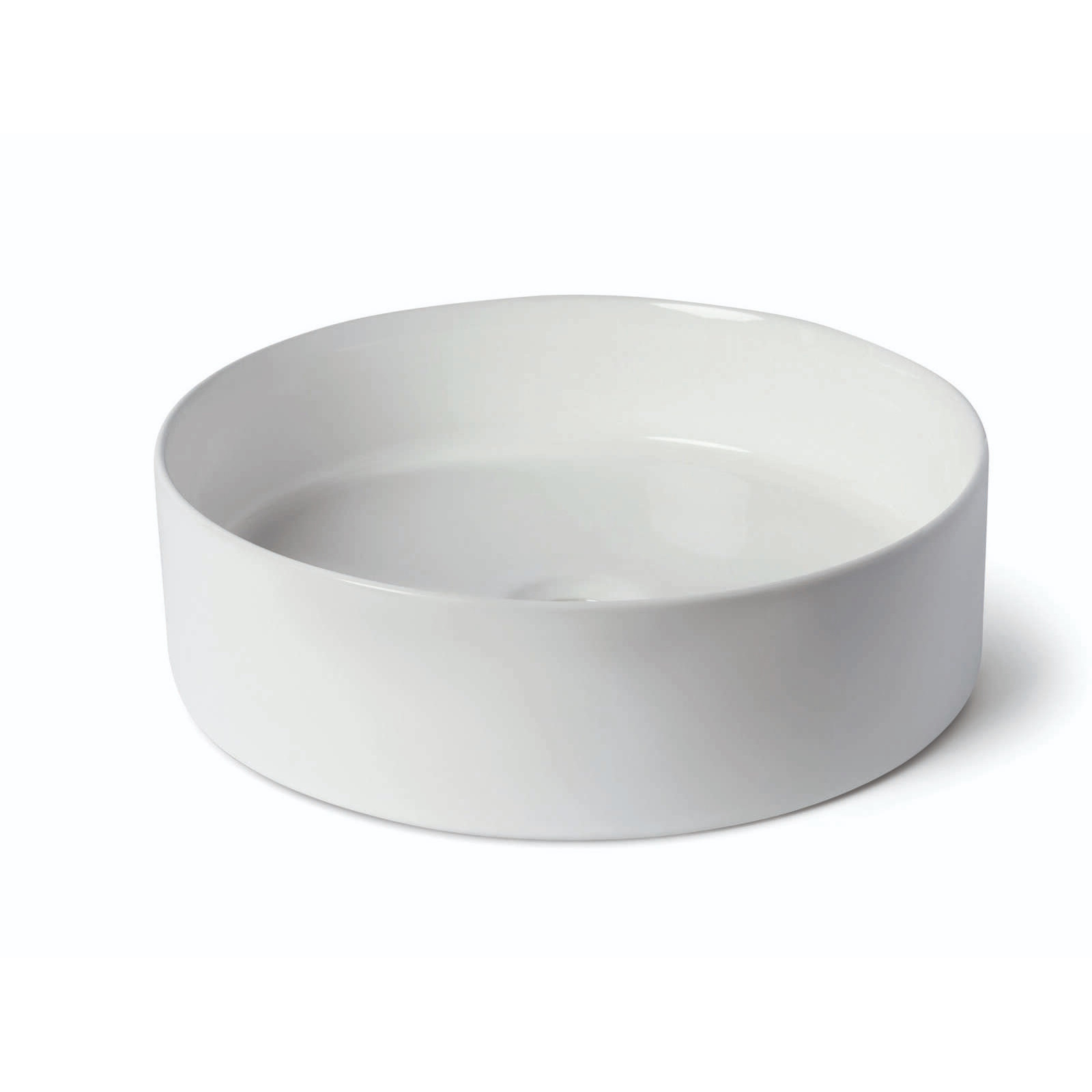 Waskom Luca Sanitair Ceramics Rond 39,4x39,4x11,5 Keramiek Glans Wit Luca Sanitair
