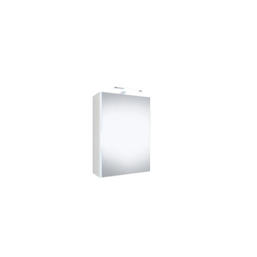 Best-Design "Happy" MDF Spiegelkast + Verlichting 50x60cm Wit 