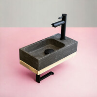 Fonteinbak Casajoy Bold 37x18x11 cm Natuursteen