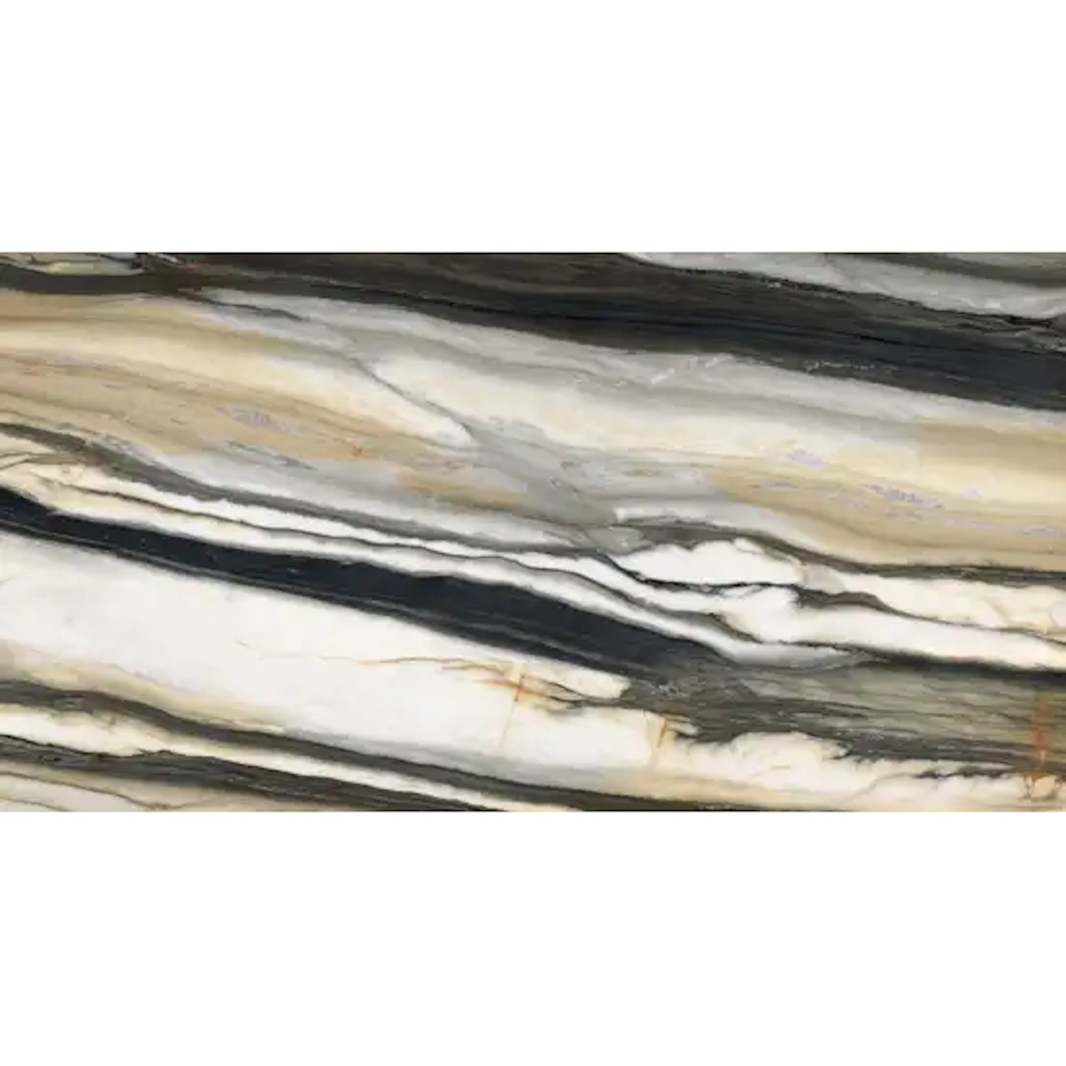 Vloertegel ABK Imoker Sensi 60x120 cm Glans Oyster Gold Abk Imoker