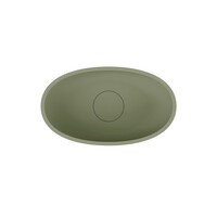 Waskom Riho Escala 55x32 cm Solid Surface Mat Moss Green