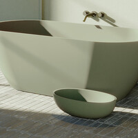 Waskom Riho Escala 55x32 cm Solid Surface Mat Moss Green