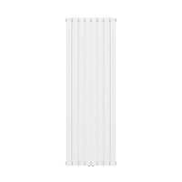 Radiator BWS Busso Verticaal Vierkant Dubbelzijdig 180x608 cm Wit