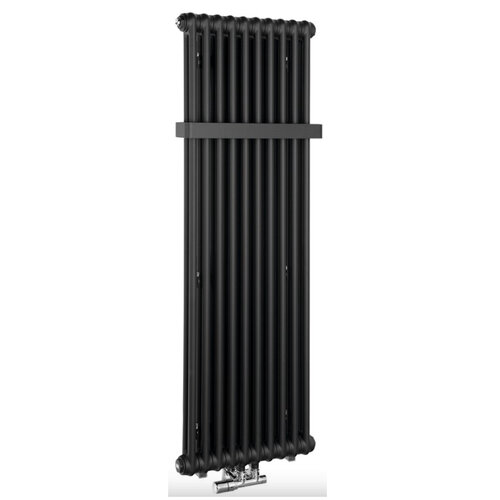 Designradiator Sapho Fede 150x49 cm Mat Zwart 