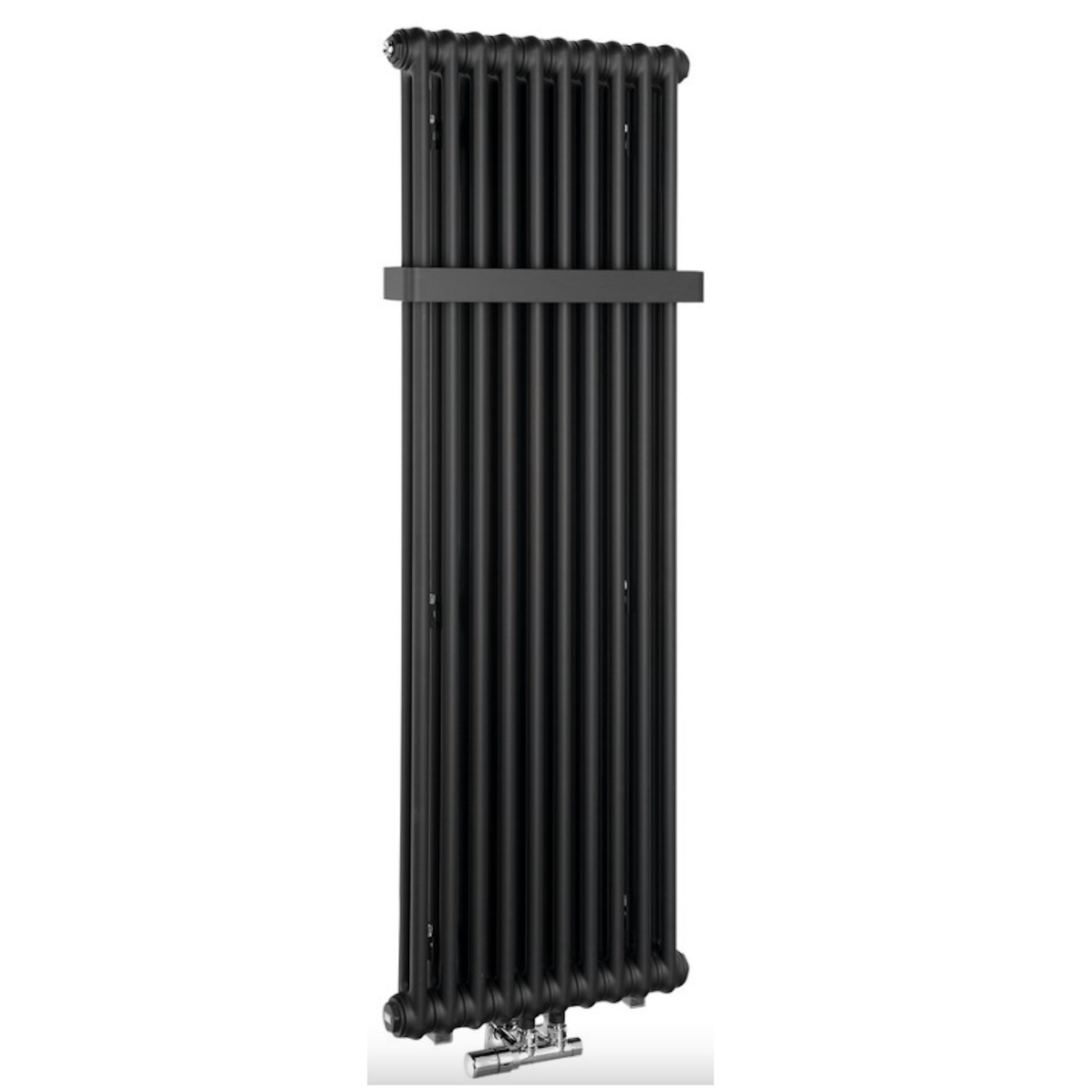 Designradiator Sapho Fede 150x49 cm Mat Zwart Sapho