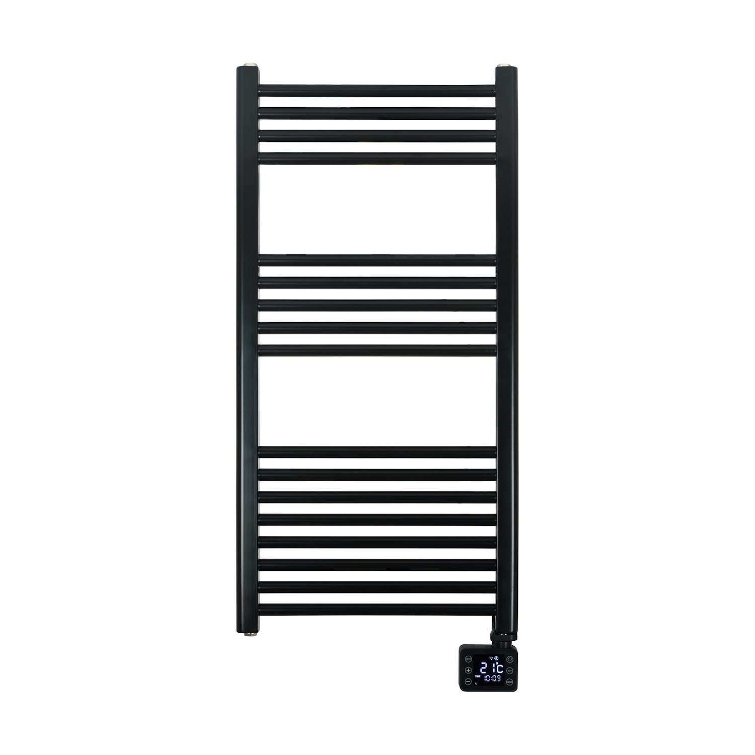 Elektrische Handdoekradiator Eurom Sani Towel 800W 110x50 cm Met Wifi Zwart Eurom