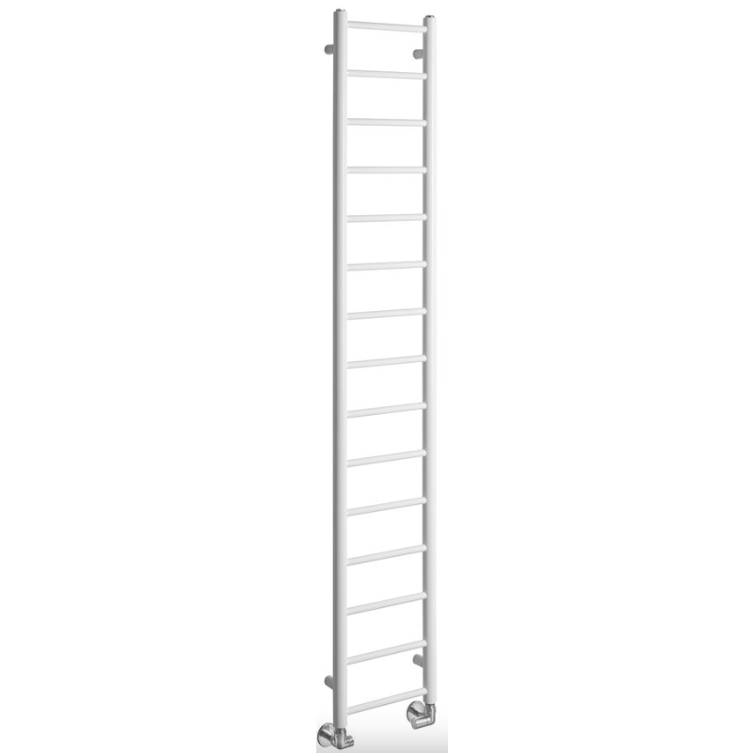 Handdoekradiator Sapho Dina Recht 30x174 cm Mat Wit Sapho