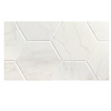 Stardos Verona Hexagon White Keramiek 13.9x16cm (Prijs per 0.42 M2) Wit STILE7491