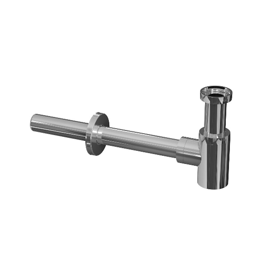 Fonteinpack Hit Basic-Line Porselein Glans Wit (kraangat rechts) Chroom