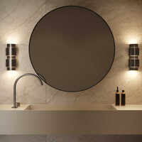 Wandlamp Martens & Meijer Sofia 26x10 Cm Rond Geborsteld Gunmetal